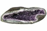 Purple Amethyst Geode - Uruguay #118414-1